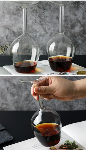 Inverted Wine Glass